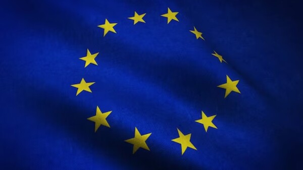 유럽연합(EU)과 유럽 평의회, 유럽국 연대를 상징하는 유럽기. [사진=프리픽 제공]